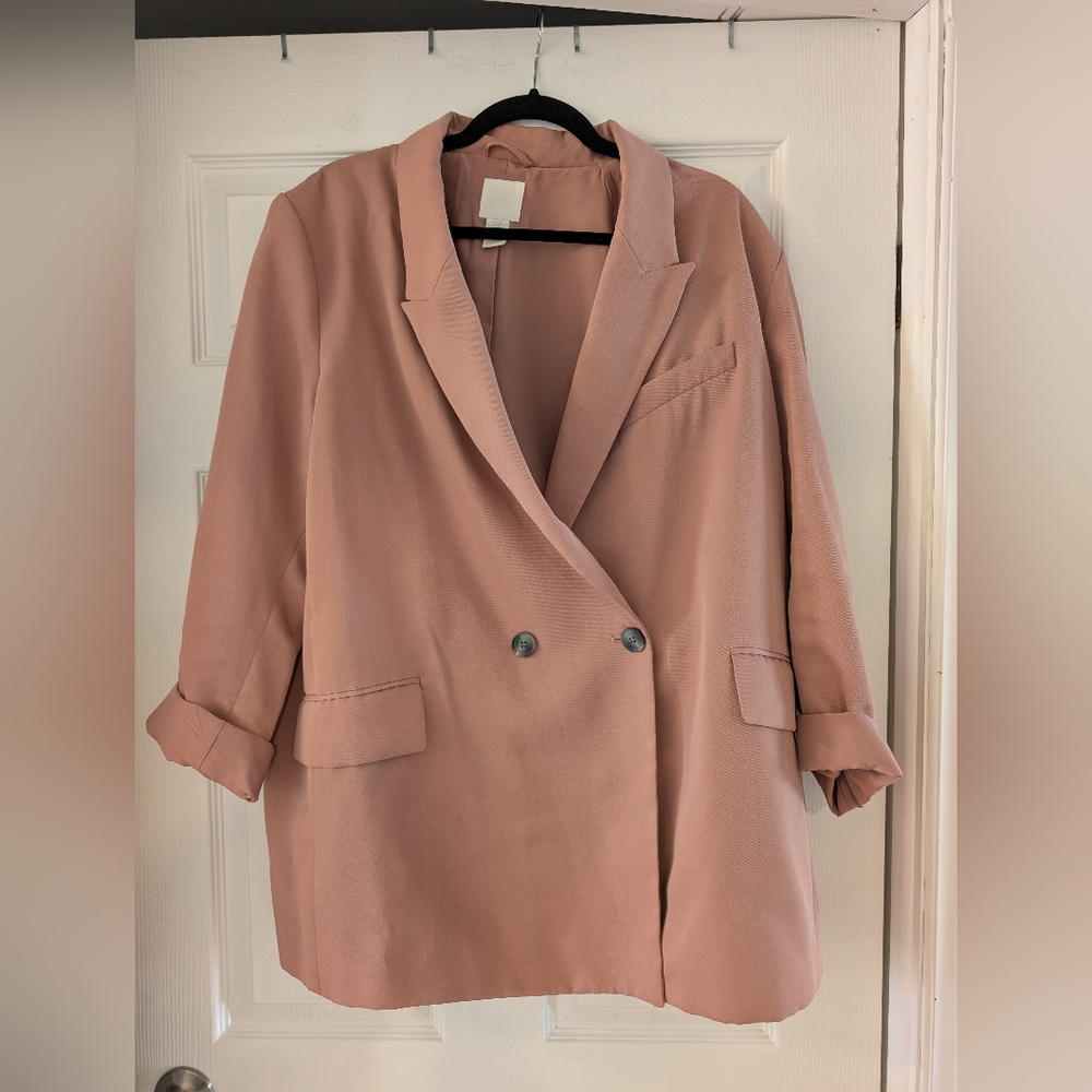 Pink Blazer - Veston rose